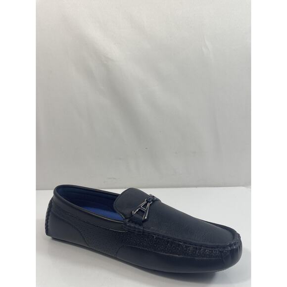 Akademiks TABOR-02 Shoes Mens Size 9.5 Navy Driving Loafers Slip On New Box main image 5
